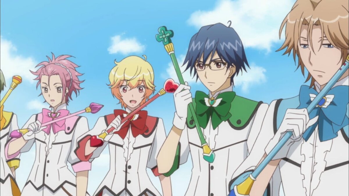 Красавцы из клуба защитников Земли / Binan Koukou Chikyuu Boueibu LOVE! 