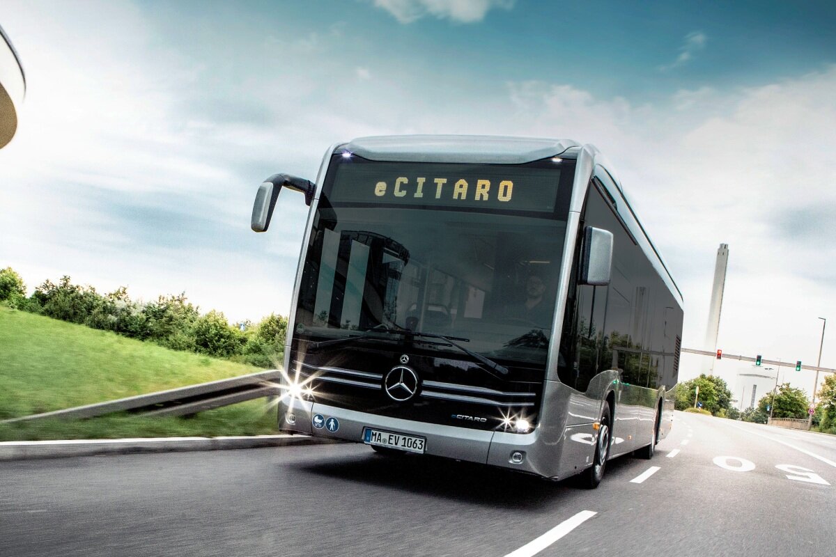 Электробус Мерседес Citaro