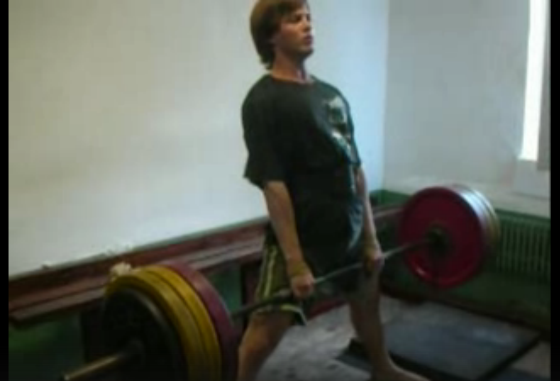 Становая тяга 160 кг при собственном весе 70 кг