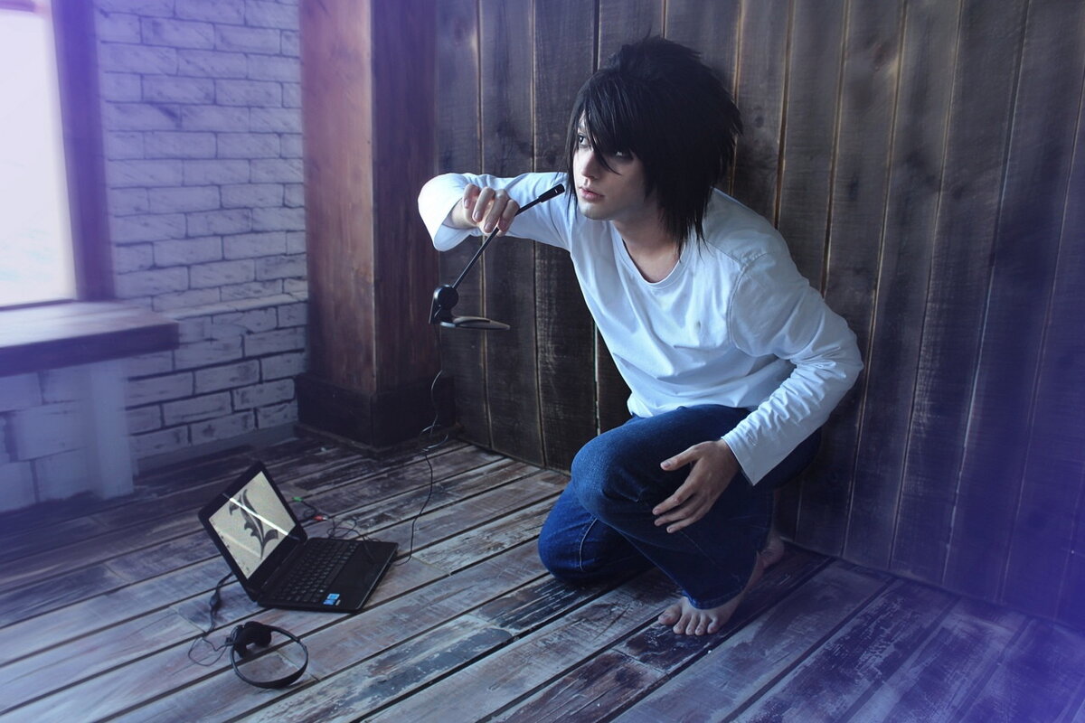 Fandom: Death Note L - Юкио Енот Photo: Екатерина Баринова Retouch: Tovaricsh Steinberg  