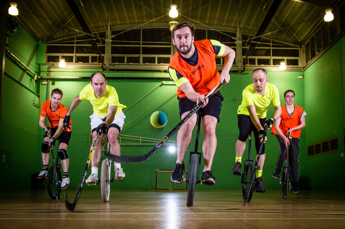 Одноколесный хоккей. Unicycle Hockey | Goprosport | Дзен