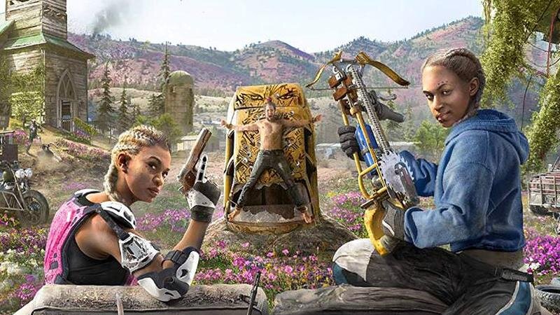 На сегодняшней церемонии The Game Awards 2018 компания Ubisoft официально анонсирует новую часть Far Cry, первый тизер которой был опубликован день назад. 
Действие игры будет разворачиваться в постапокалиптическом будущем, наступившем, судя по ролику, после событий Far Cry 5 в тех же самых декорациях. И благодаря свежей утечке мы вроде как теперь знаем название игры — Far Cry: New Dawn
