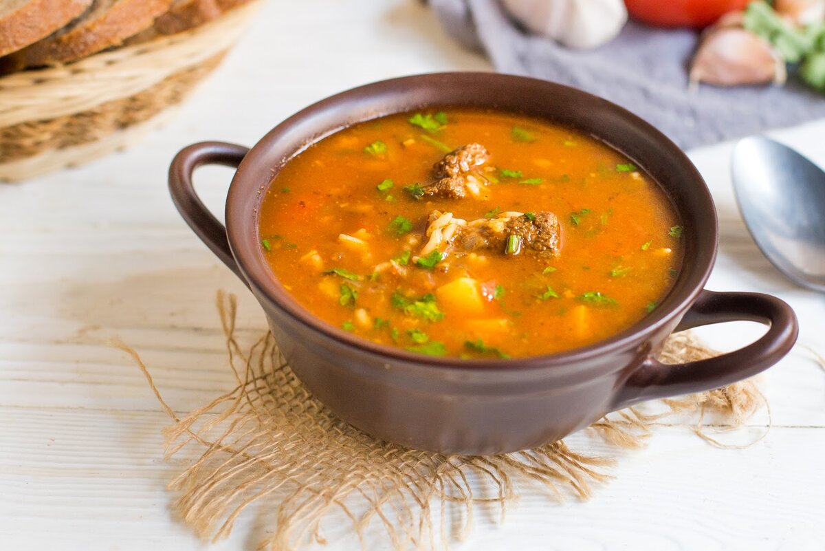 Суп с говядиной рецепты с фото простые