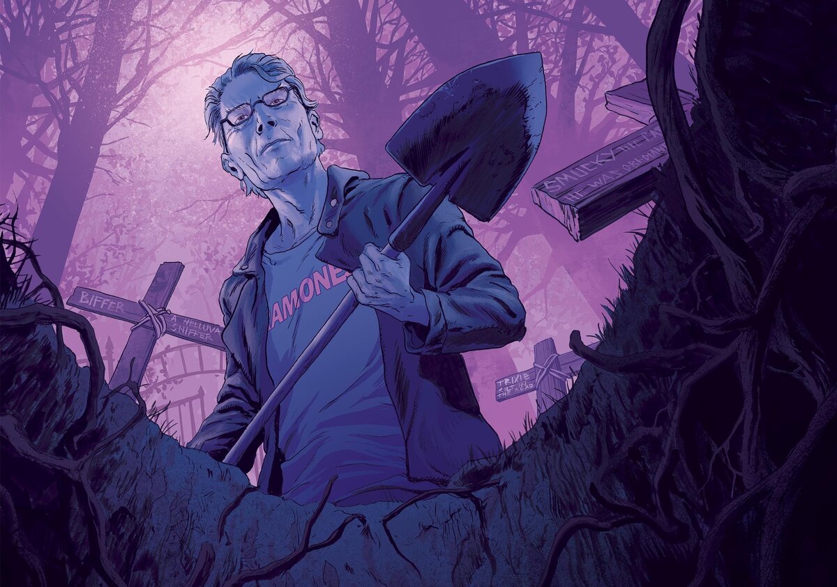 Illustration by Robert Sammelin for EW - ew.com