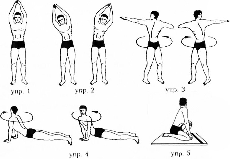 упражнения во время очистки кишечника