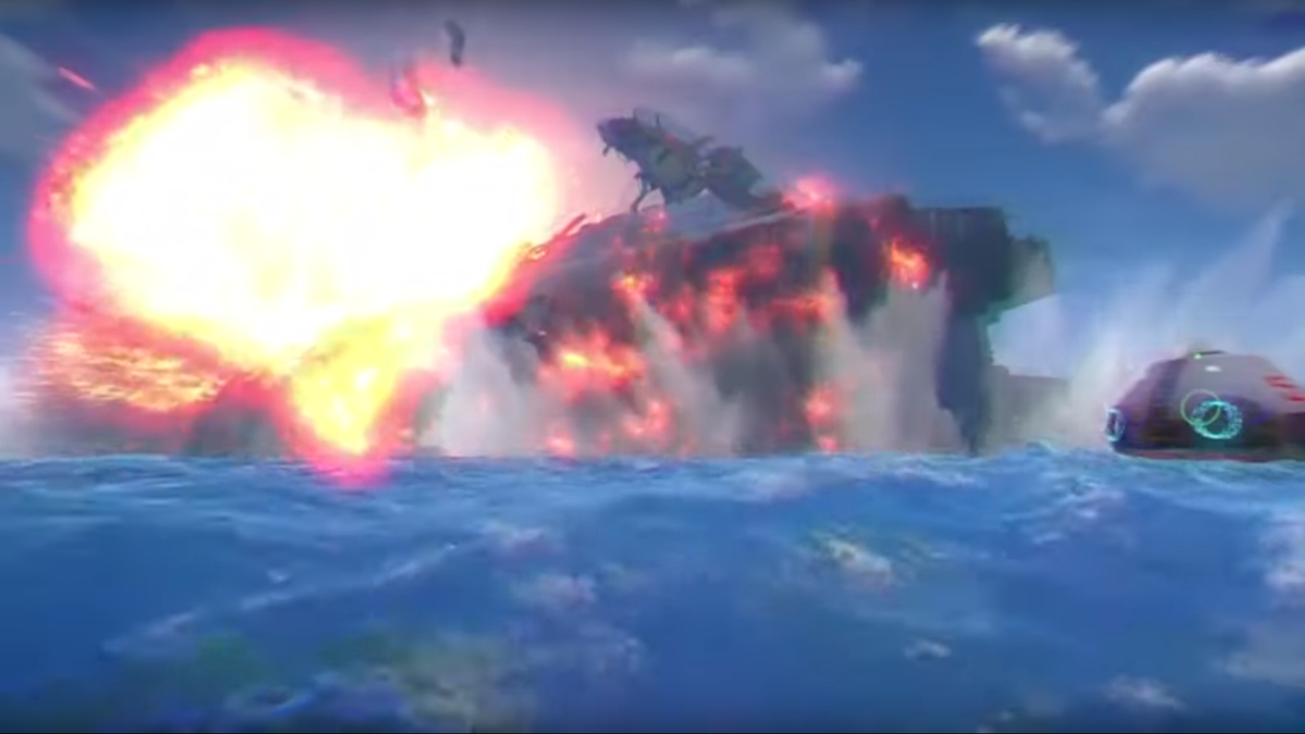 Как убедиться, что Игрок увидит взрыв Авроры? Вставить этот кадр в видео об игре =)