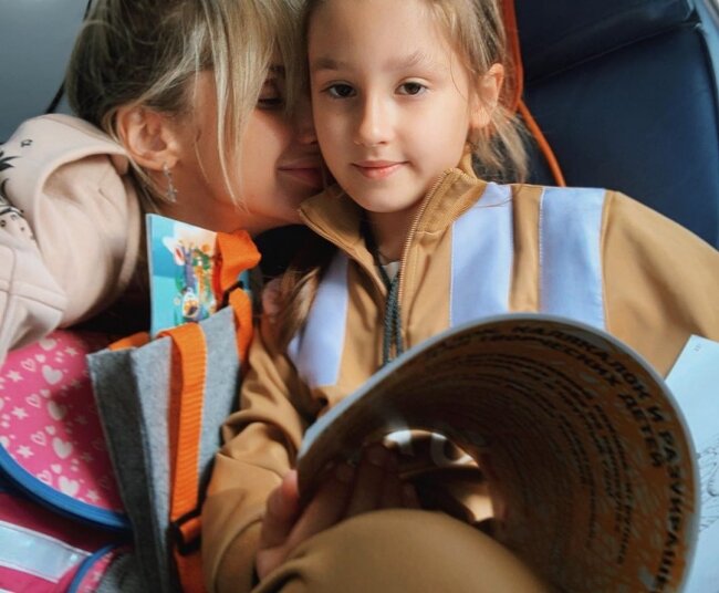 Светлана Лобода с дочкой Евангелиной