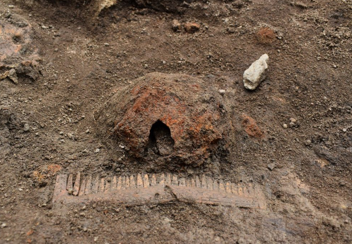 Часть щита и декоративный гребень. За фото мерси археологам