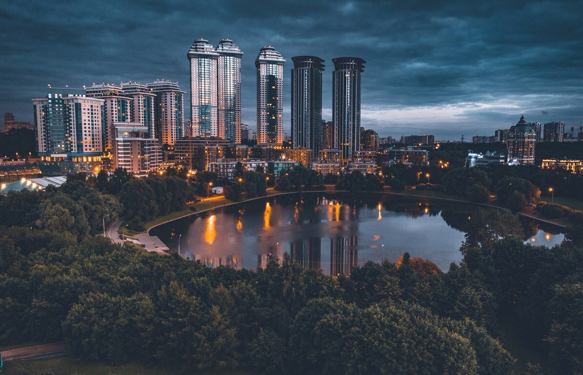 Самые красивые районы в москве