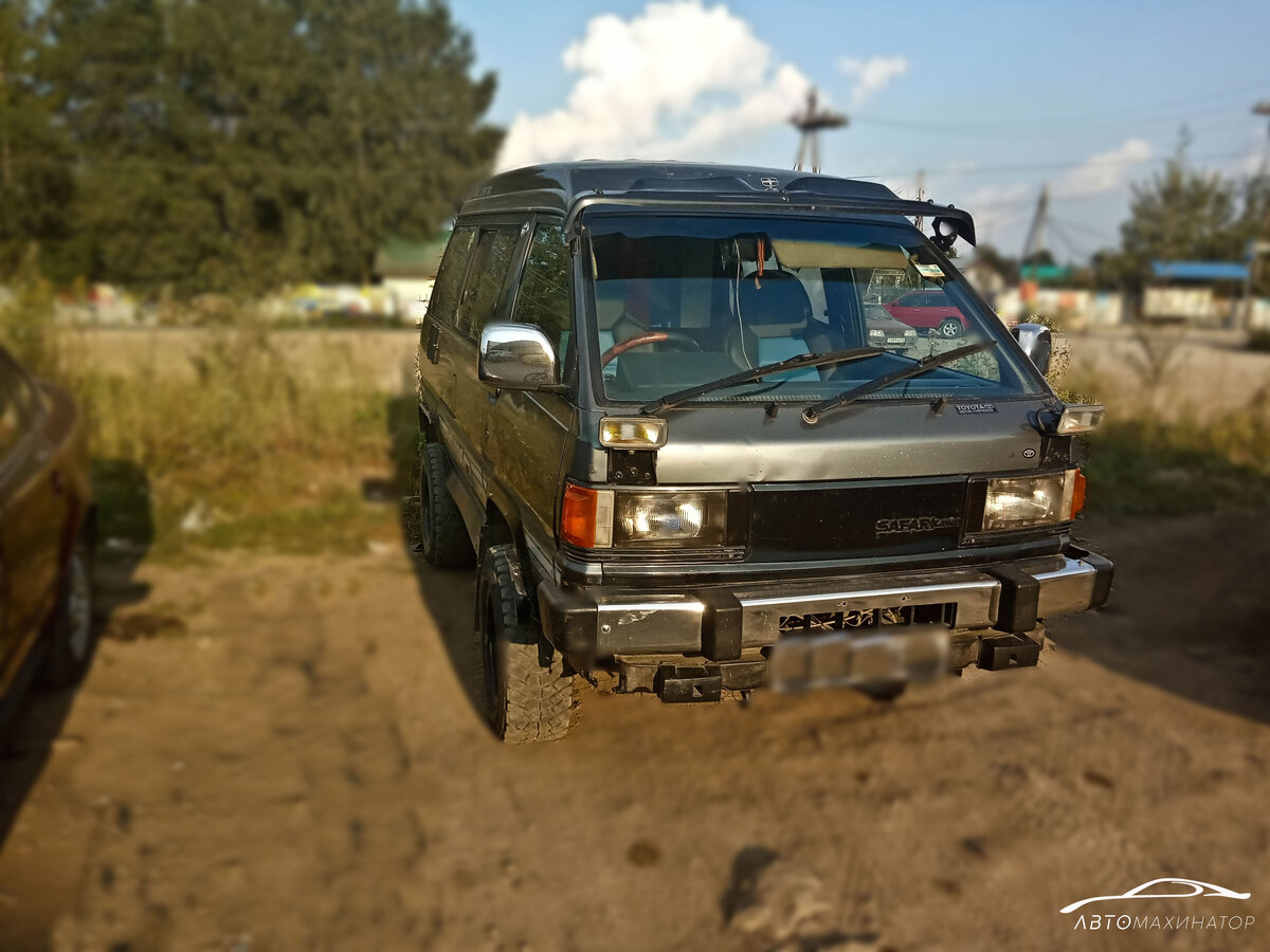 Нашел старый японский внедорожный микроавтобус Toyota LiteAce | Авто  махинатор | Дзен