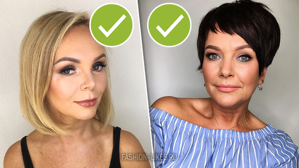 7 правил макияжа, о которых важно знать женщине за 45+