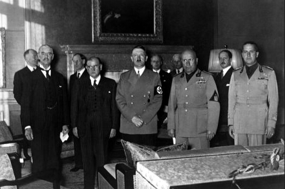 Мюнхенский сговор 29-30 сентября 1938 года предрешил судьбу Чехословакии