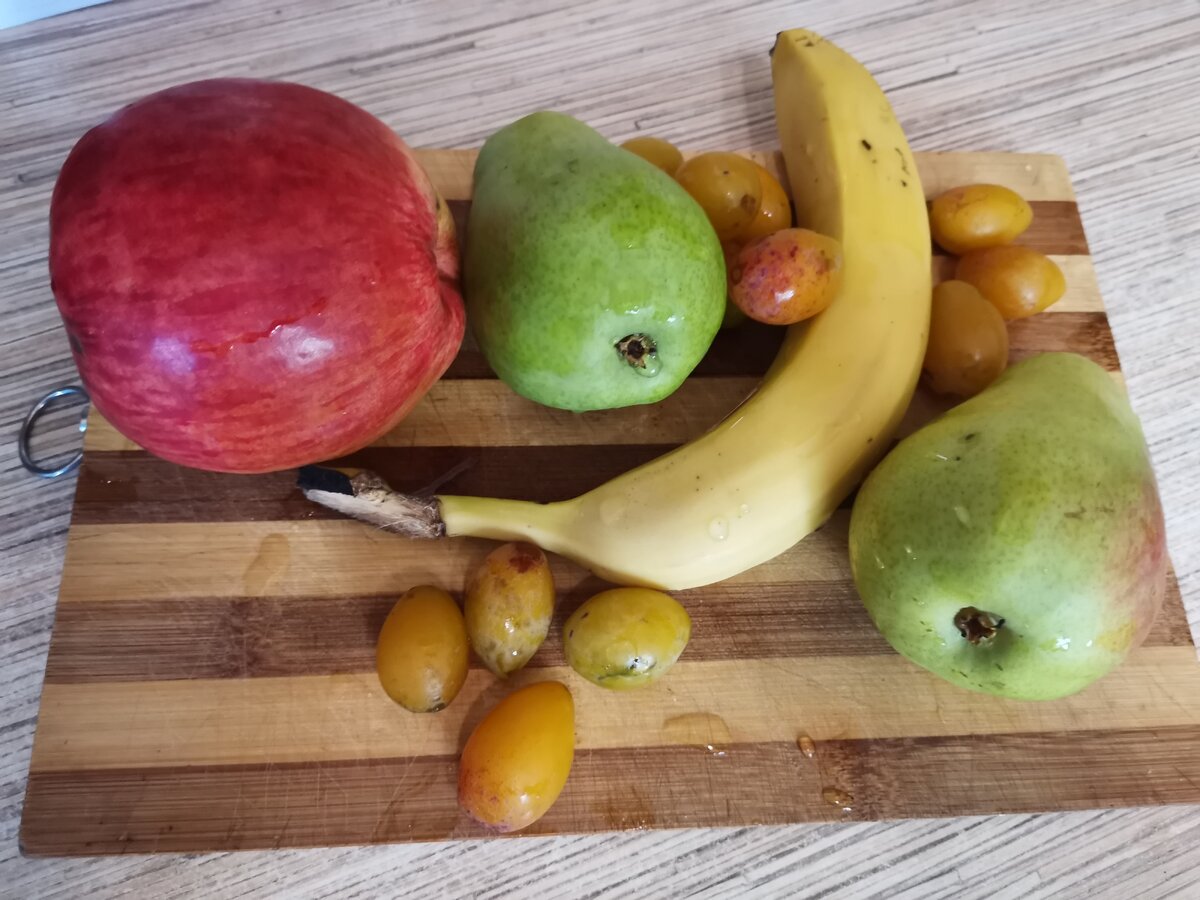 Фрукты для салата