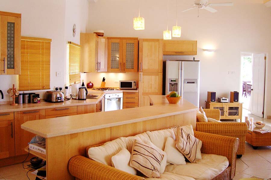 Оранжевый диван в интерьере кухни: 72+ идей дизайна