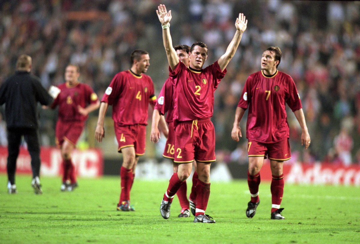 Сборная Бельгия благодарит болельщиков за поддержку, оказанную на турнире