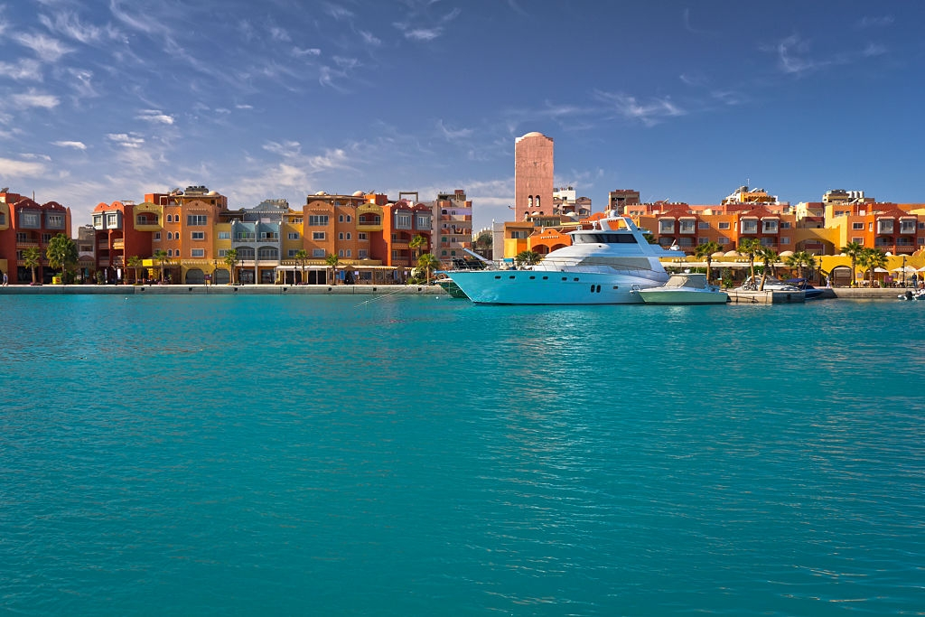 Набережная "Марина" в Хургаде 