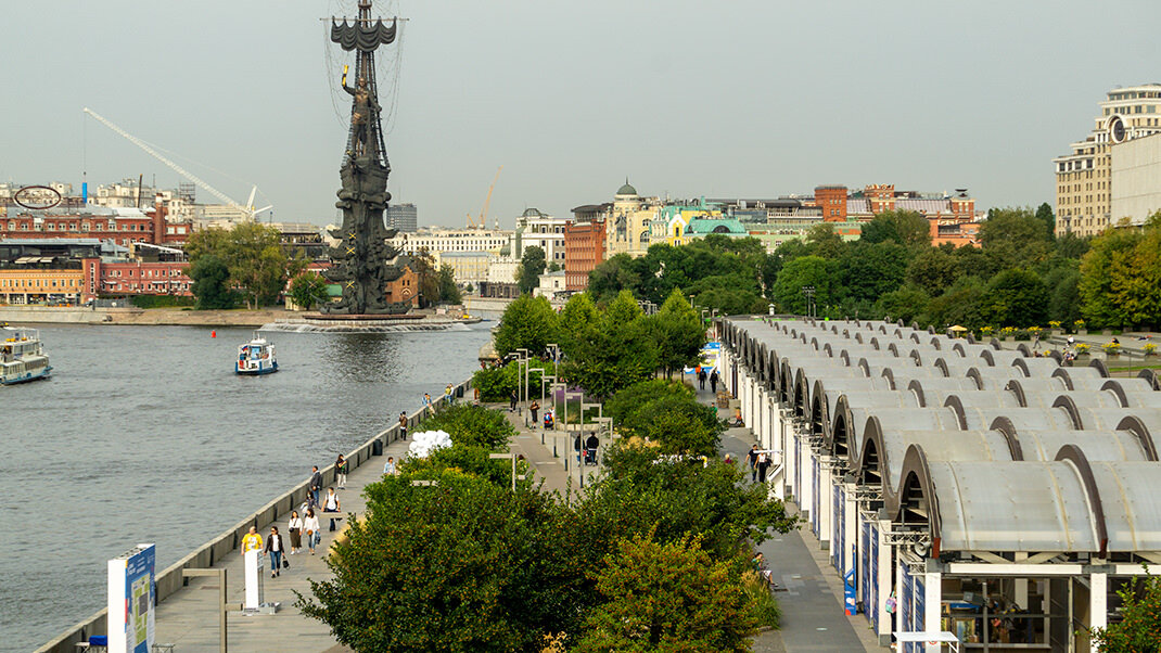 Парк «Музеон» в Москве