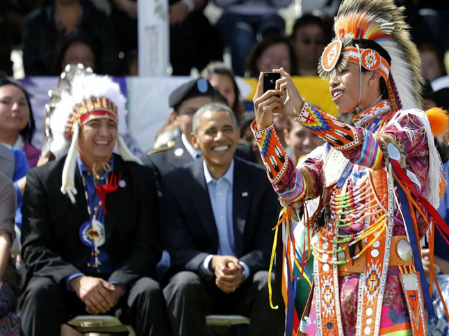 Поздравление от индейского народа