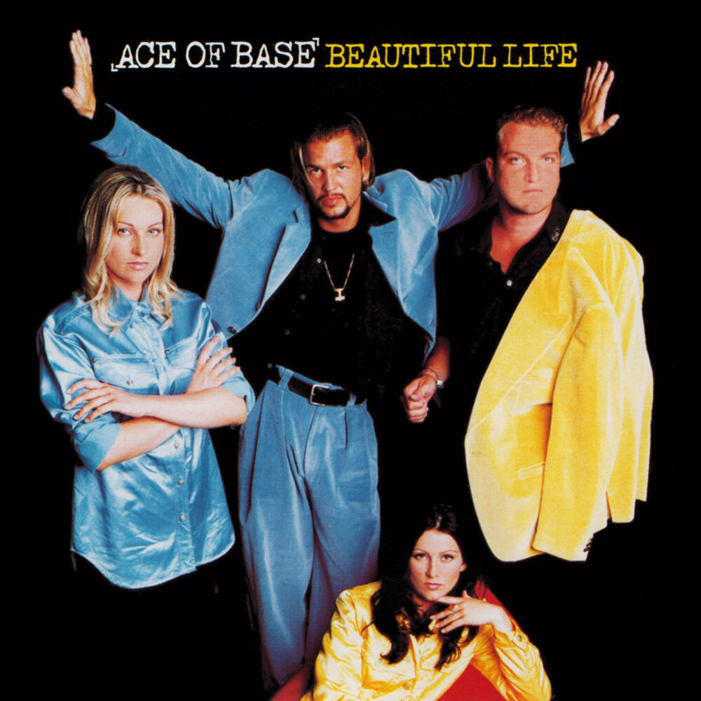 Обложка европейского сингла "Beautiful Life" шведской поп-группы Ace of Base