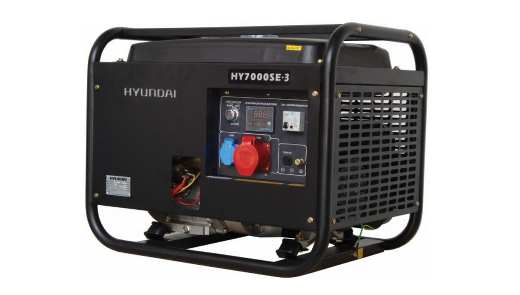 Hyundai HY7000SE-3 в обзоре бензогенераторов