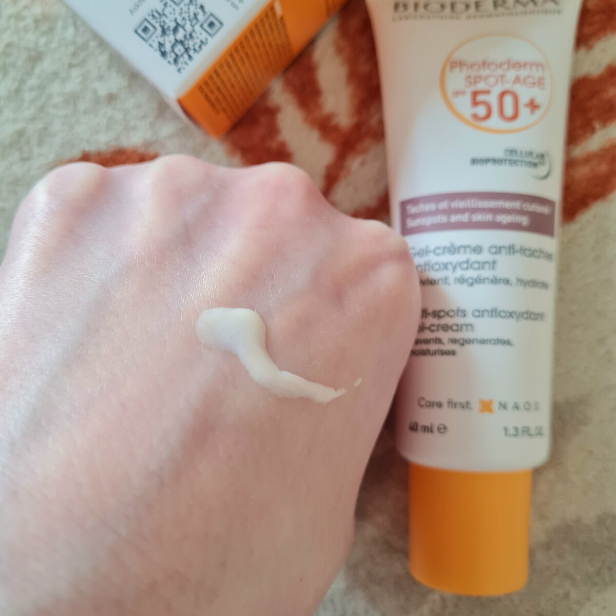 Текстура гель-крема.