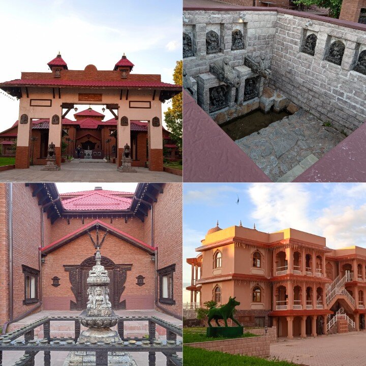 Непальский дом и Культурный центр Индии, этнодвор Южной Азии 