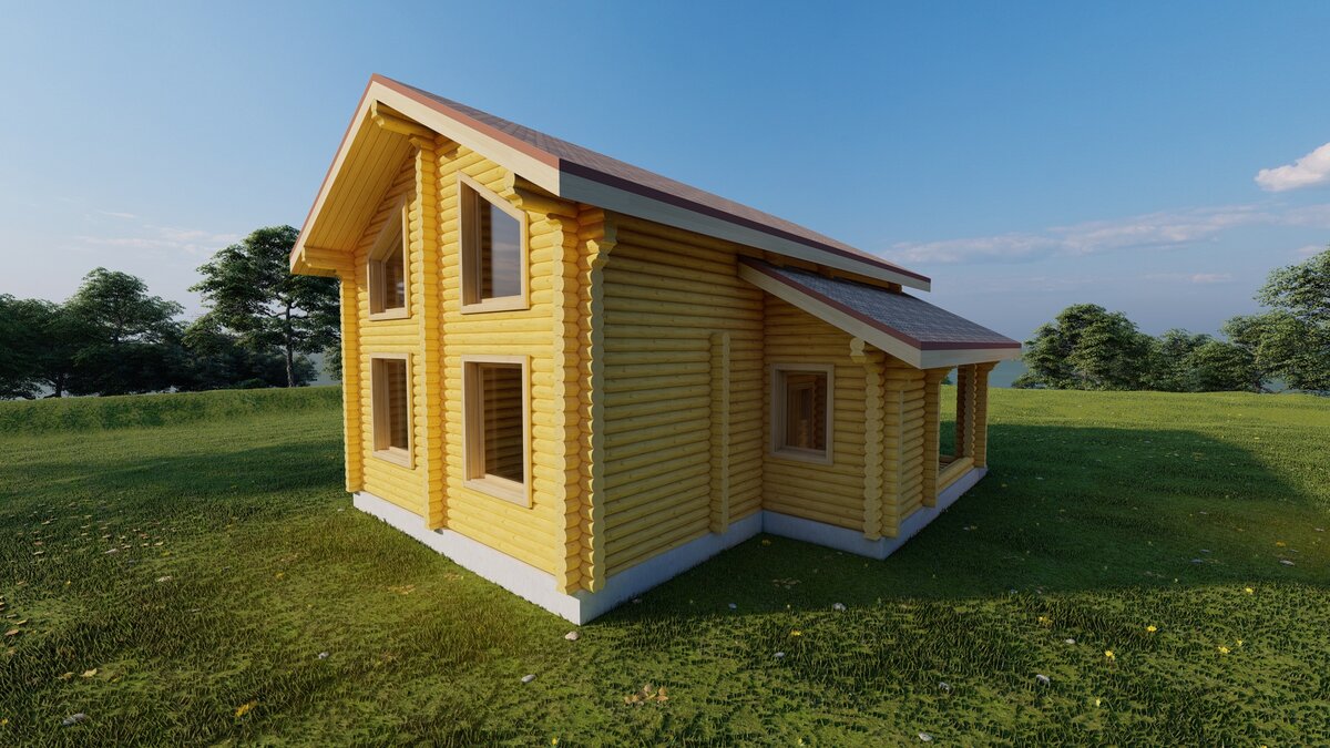 Образцовый Дом на 4 человека 126 м2