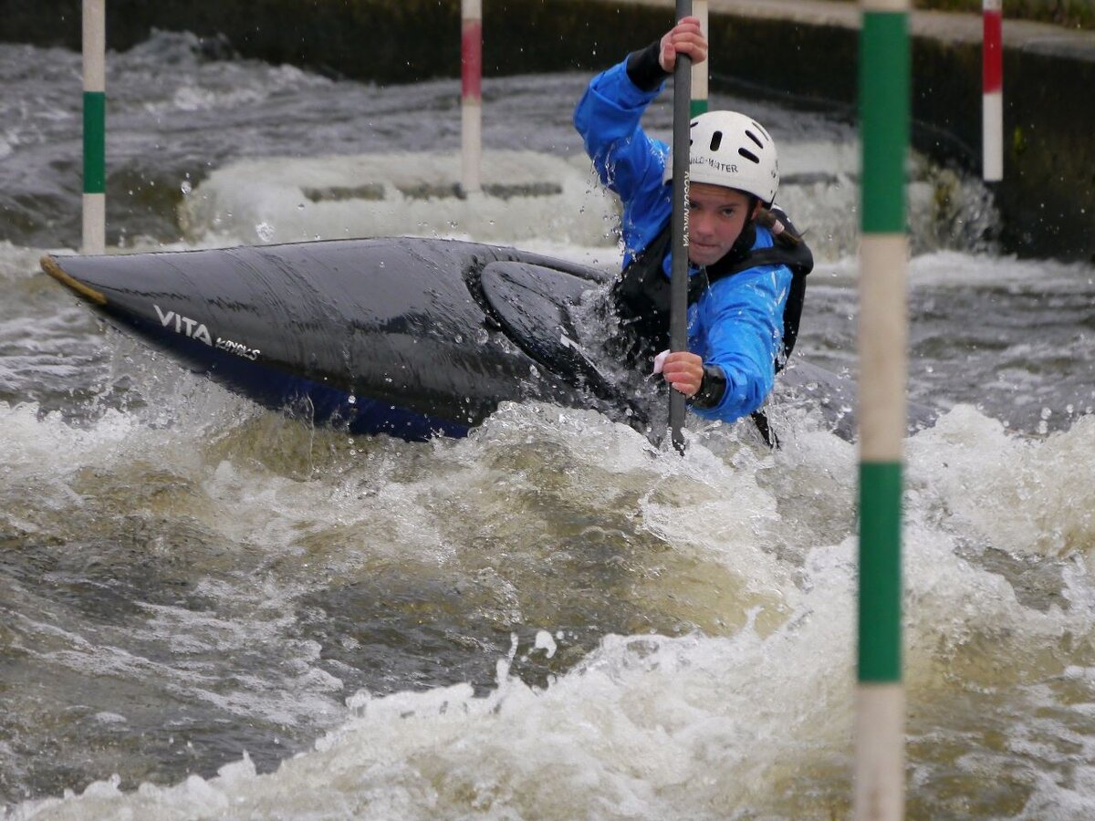 Спортволна. Косульникова Екатерина Рязань гребной слалом. КМС по гребному слалому.