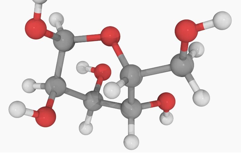 Молекула углерода и водорода. Молекула галактозы. Galactose molecule Bond.