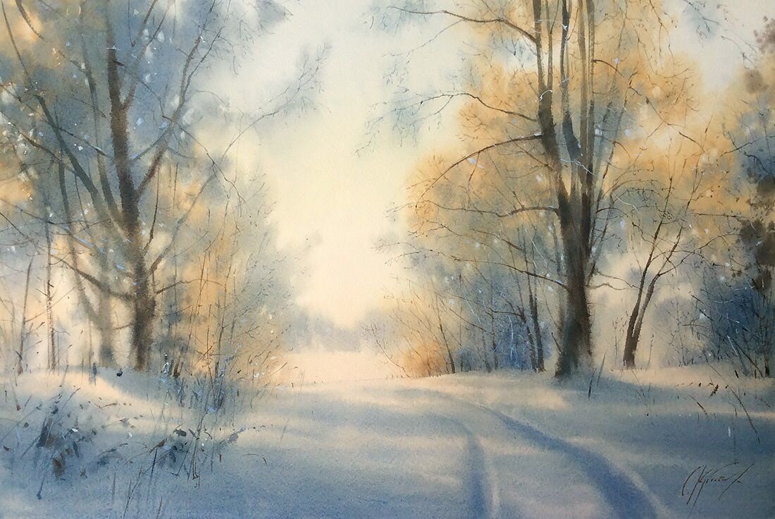 Художник Сергей Курбатов.