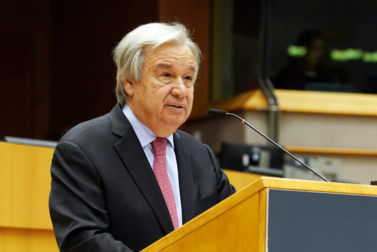    Антониу Гутерреш выступил с инициативой для возвращения РФ в зерновую сделку