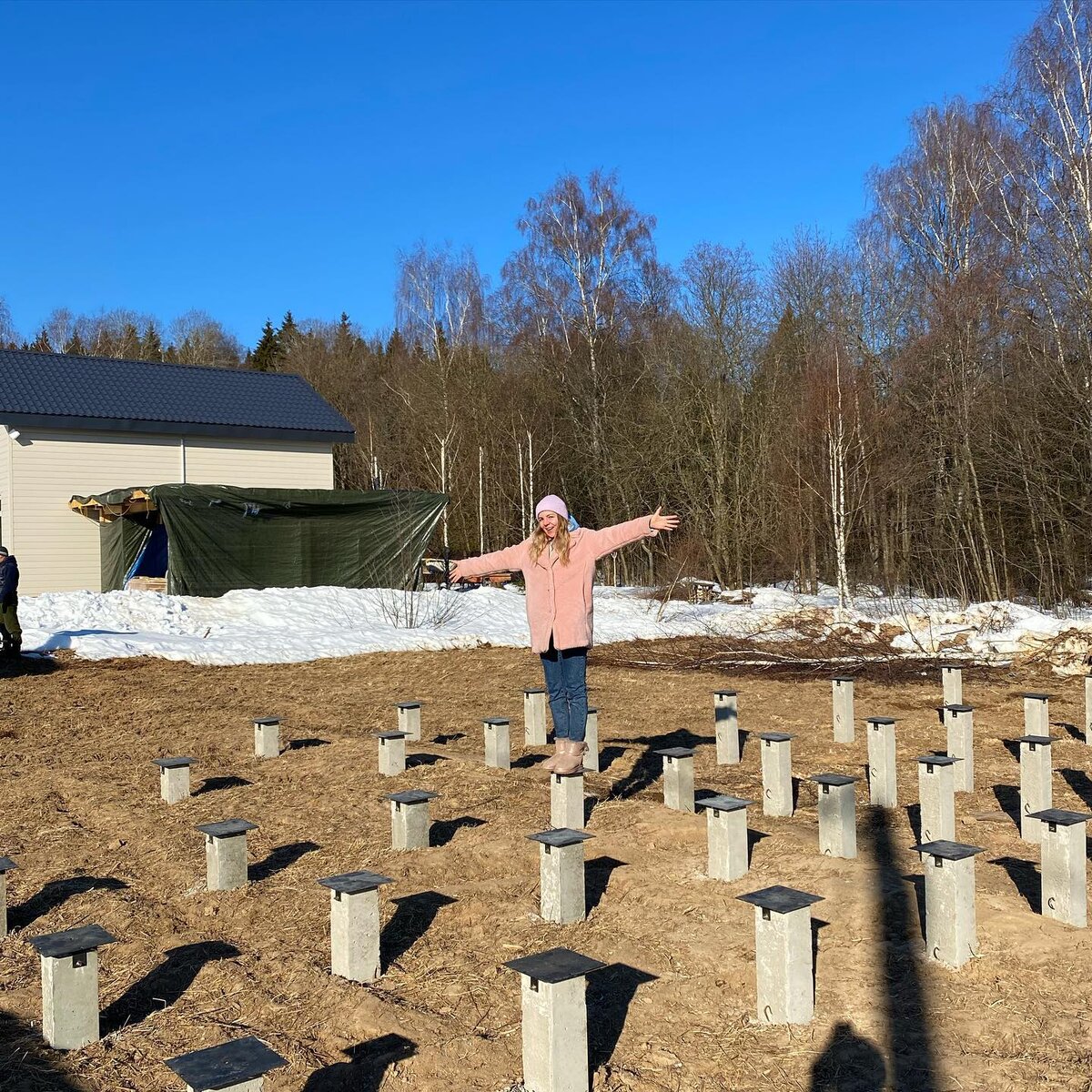 Готовый фундамент под наш Каркасник мечты 