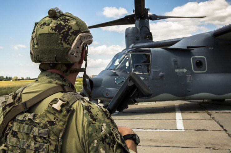 Конвертоплан Bell V-22 Osprey на Украине