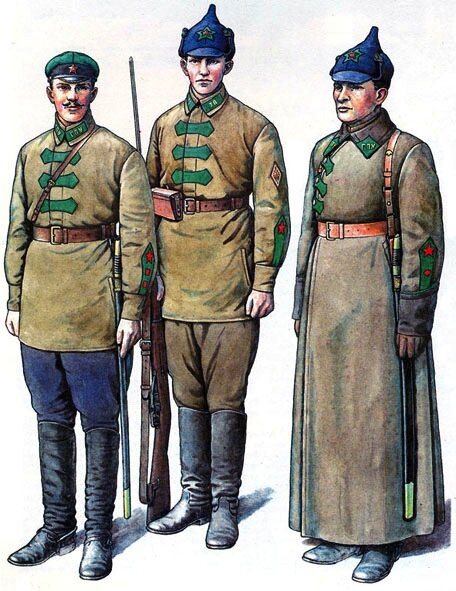 Военная форма РККА 20-х годов. Источник: museumvk.ru