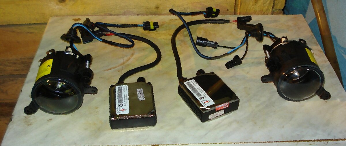 Установка ксенона своими руками