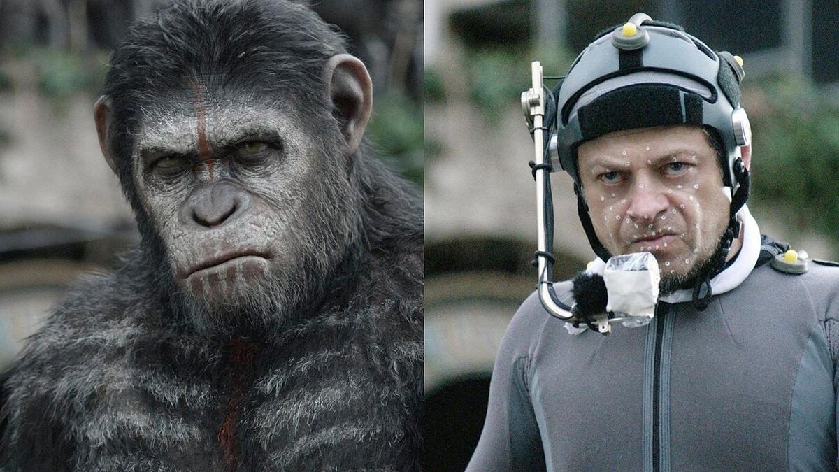 Планета обезьян 2024 год. Энди Серкис Планета обезьян. Энди Серкис в роли Цезаря. Энди Сёркис Кинг Конг.