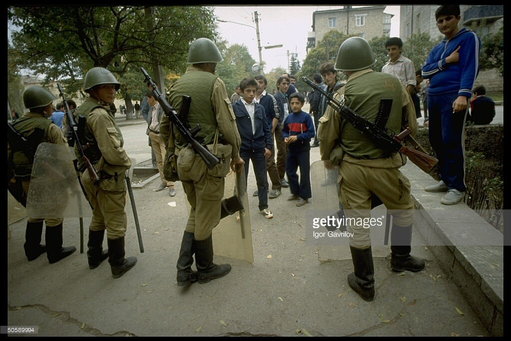 Советская армия в Баку
