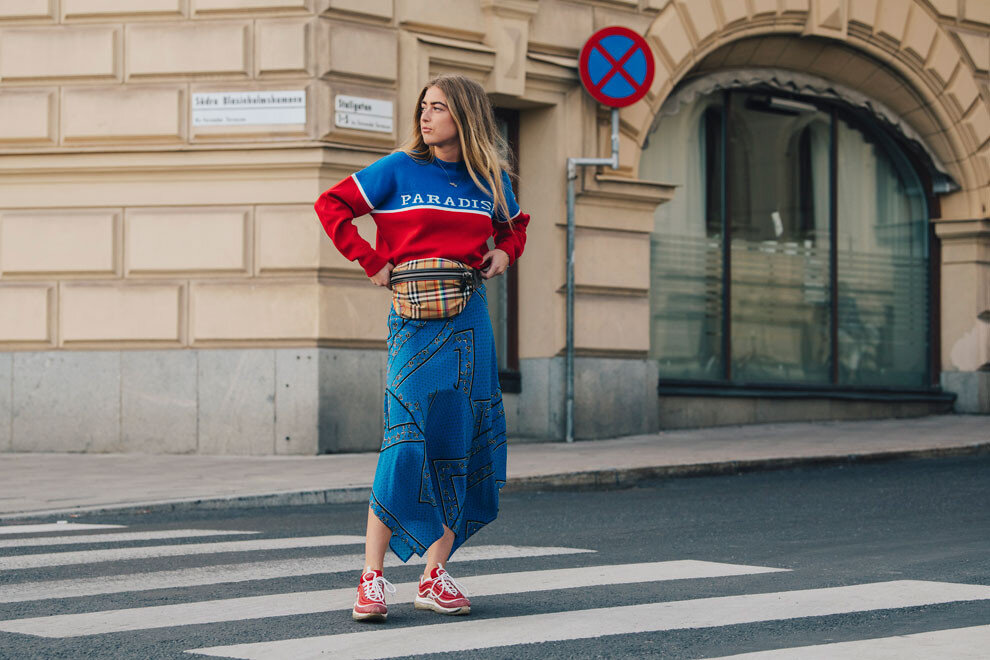 Street style Недели моды в Стокгольме, Vogue. ru