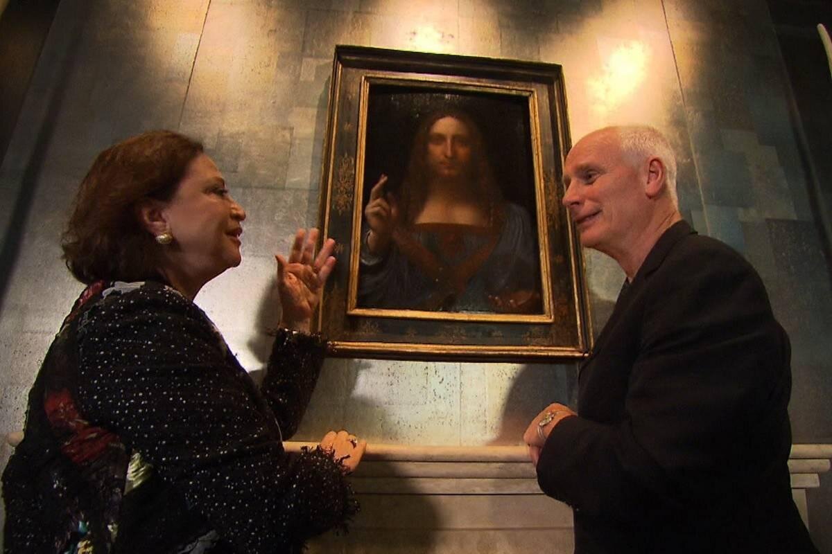 Рисунок 2. «Спаситель мира» Леонардо да Винчи.