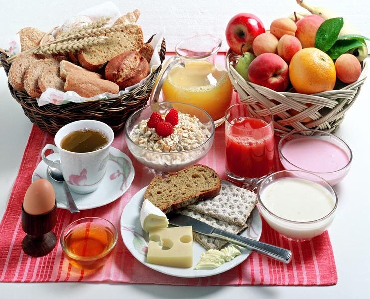 Завтрак, похудение, диета, идеальная фигура