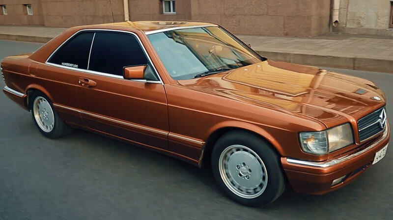 Фото: Mercedes W126 S класс купе