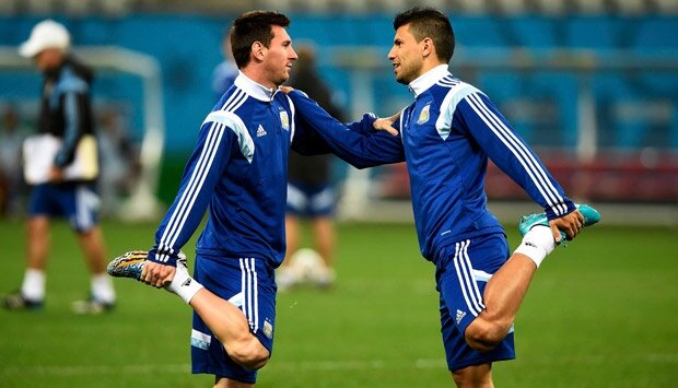 Друзья в составе сборной Аргентины 