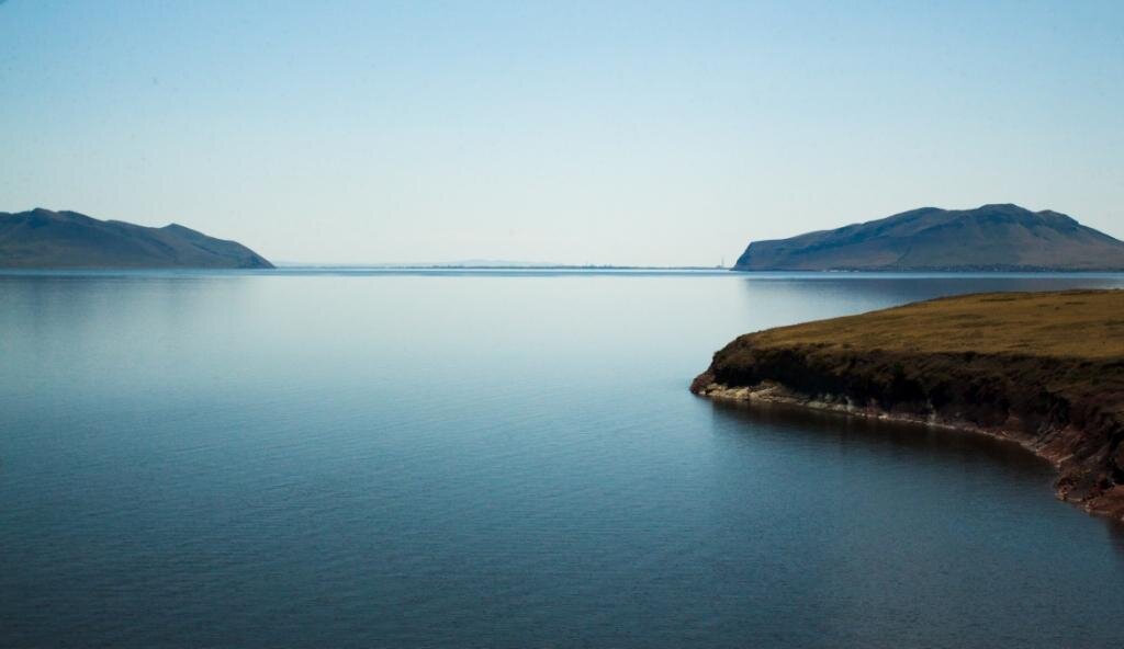 Красноярское водохранилище фото