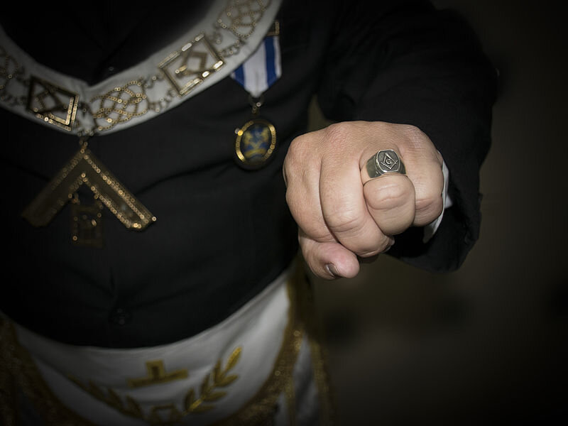 Перстень масона. Источник: commons.wikimedia.org