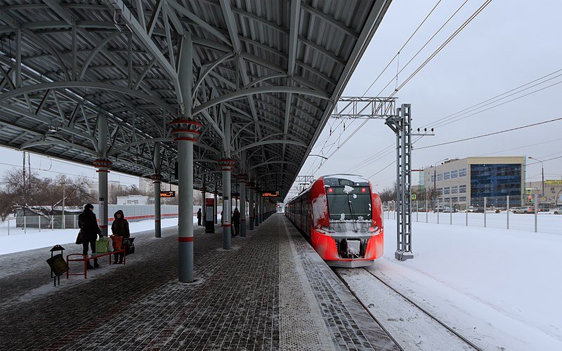 Станция МЦК Балтийская в Москве. Фото: Wikimedia / А.Савин