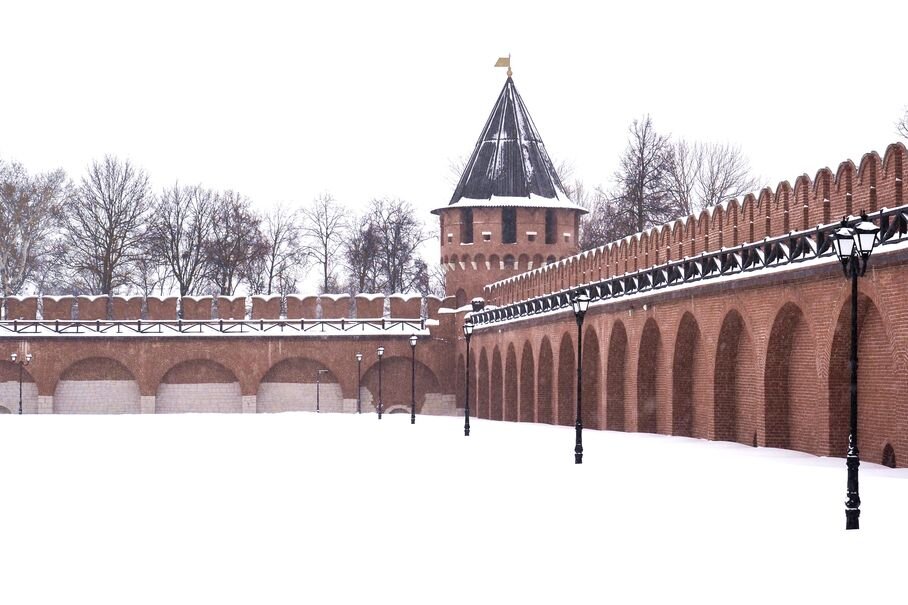  Тульский кремль строили 13 лет 