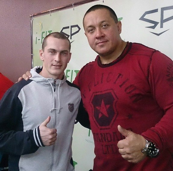 Я с Михаилом Кокляевым, 2015 год