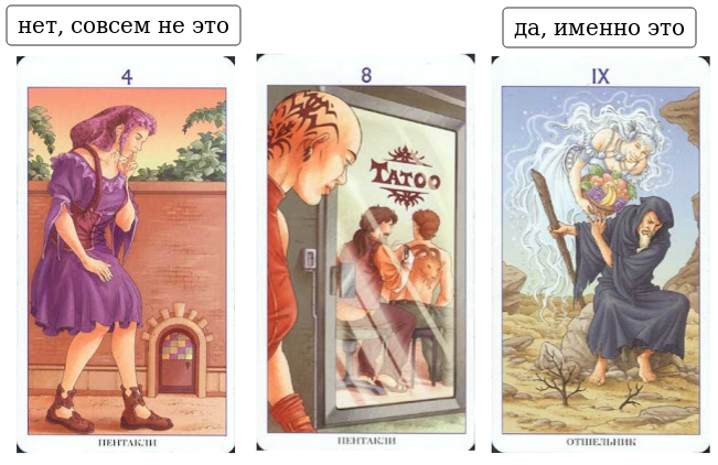78 дверей карта звезда