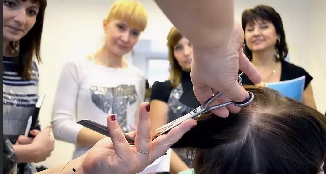 Обучающие стрижки для парикмахеров