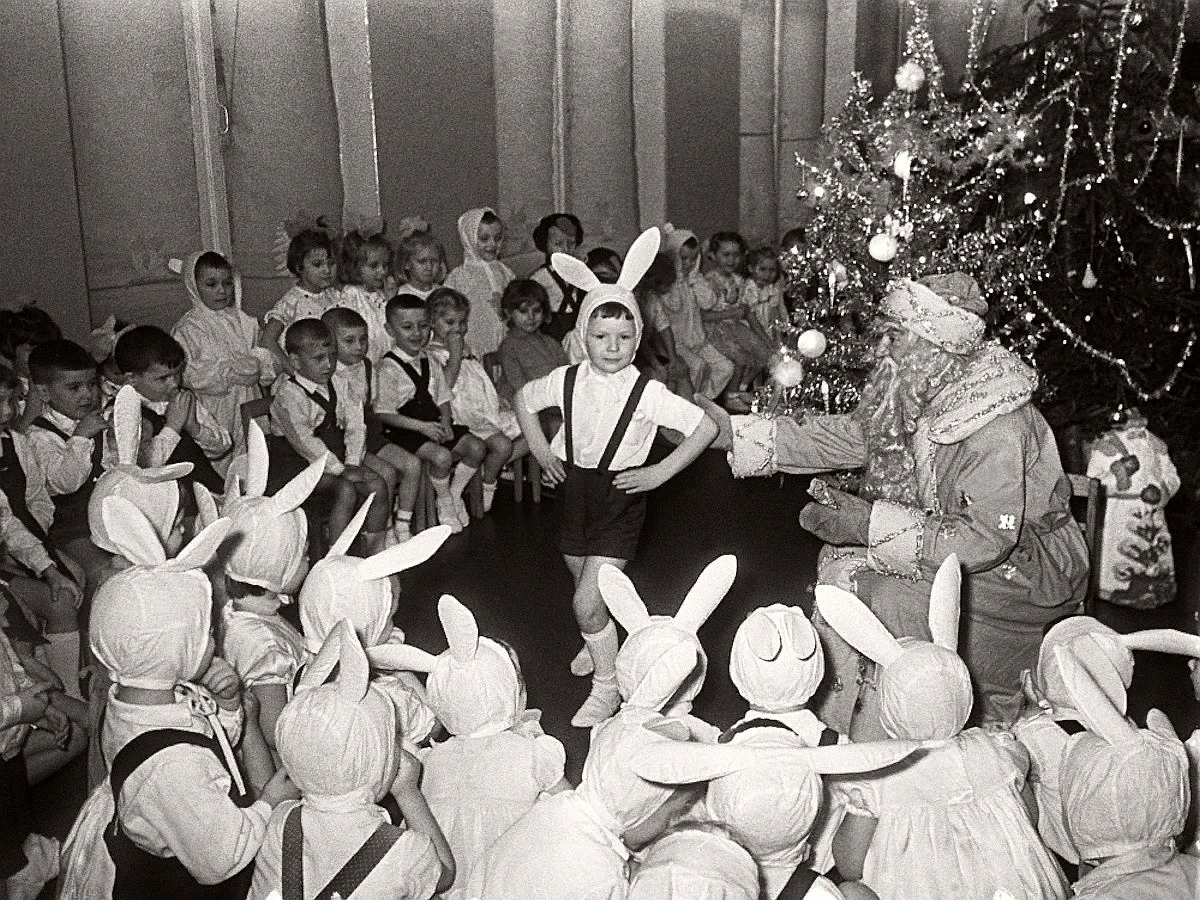 Новый год в детском саду, 1964, Москва